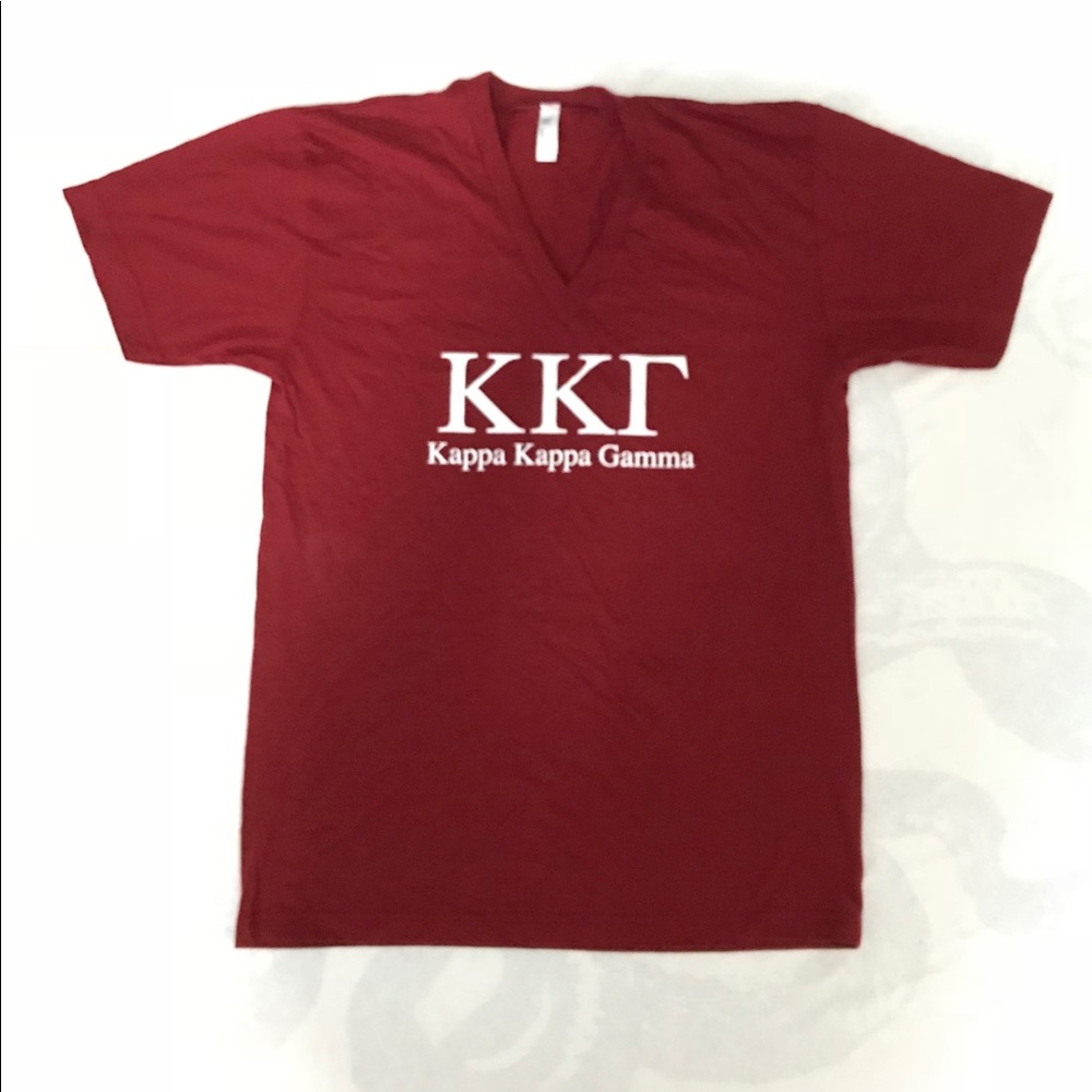 Maroon Kappa Kappa Gamma T-shirt
